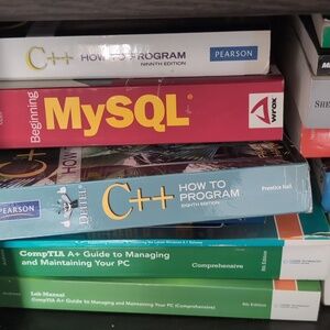 College programming books and others